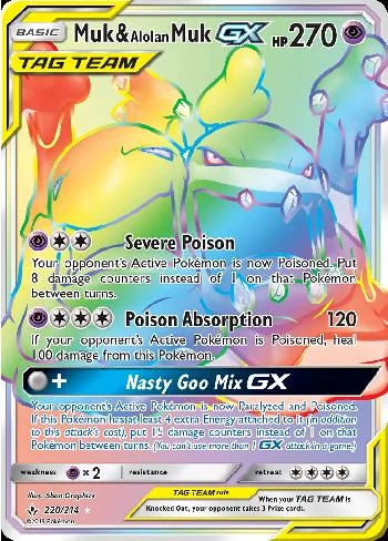 Muk e Muk de Alola-GX 220/214