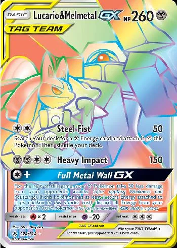 Lucario e Melmetal-GX 224/214