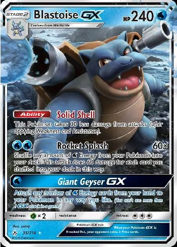 Blastoise-GX 35/214