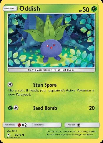 Oddish 5/214