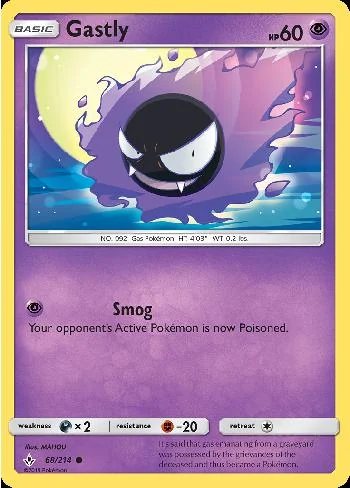 Gastly 68/214