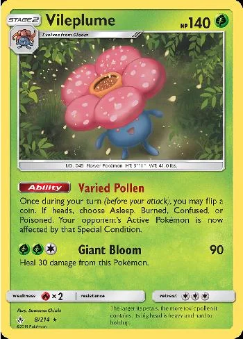 Vileplume 8/214
