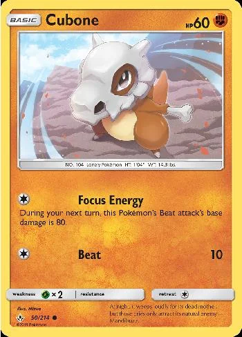Cubone 90/214