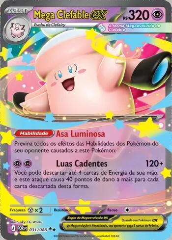 Mega Clefable ex 031/88