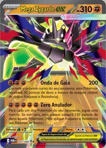 Mega Zygarde ex 047/88