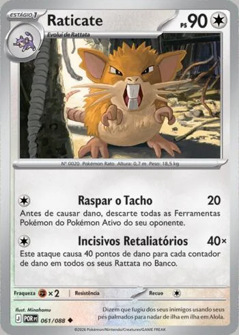Raticate 061/88