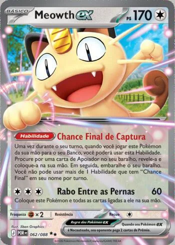 Meowth ex 062/88