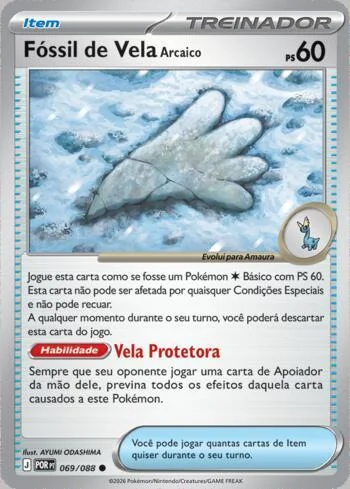 Fóssil de Vela Arcaico 069/88