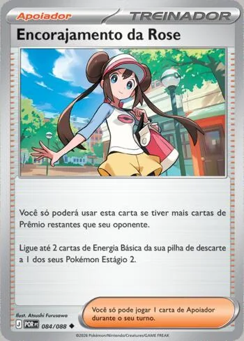 Encorajamento da Rose 084/88