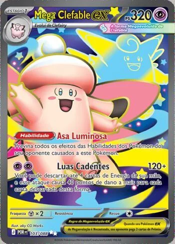 Mega Clefable ex 103/88