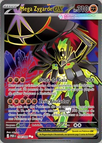 Mega Zygarde ex 104/88