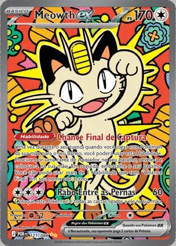 Meowth ex 121/88
