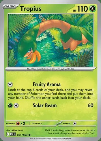 Tropius 001/084