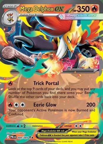 Mega Delphox ex 008/084