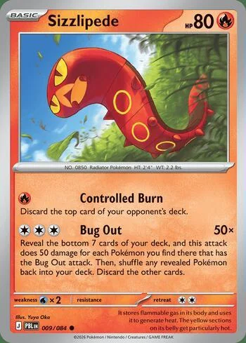 Sizzlipede 009/084