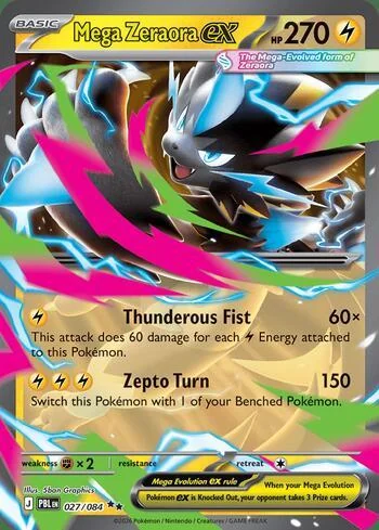 Mega Zeraora ex 027/084