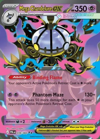 Mega Chandelure ex 038/084