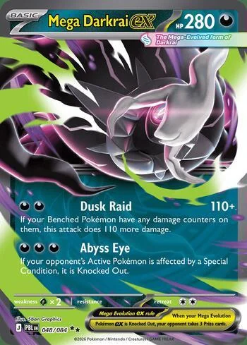 Mega Darkrai ex 048/084