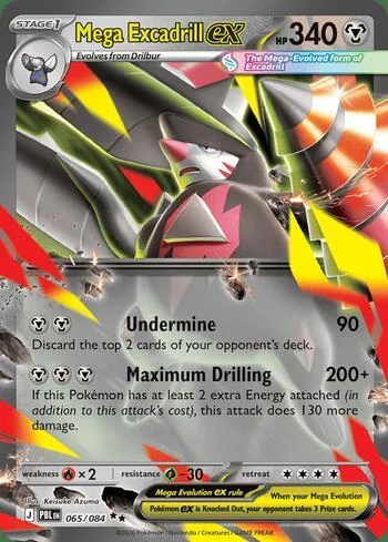 Mega Excadrill ex 065/084