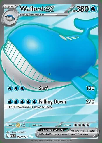 Wailord ex 097/084