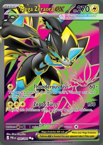 Mega Zeraora ex 098/084