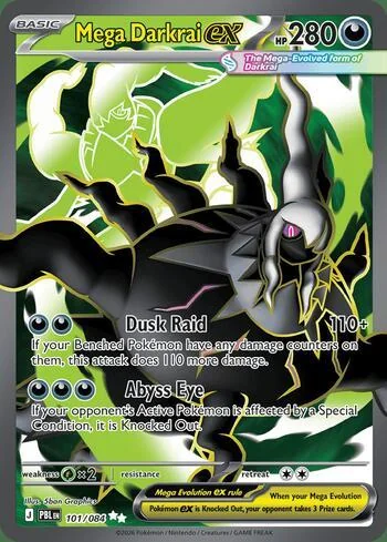 Mega Darkrai ex 101/084