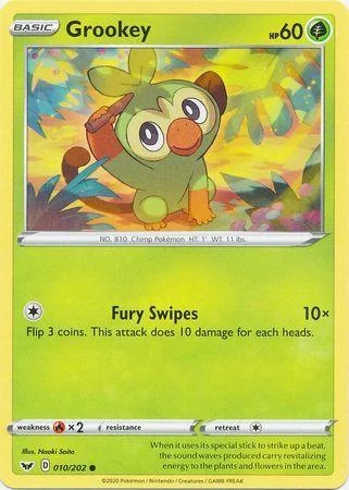 Grookey 10/202