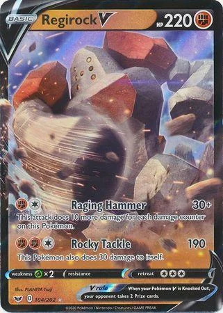 Regirock-V 104/202