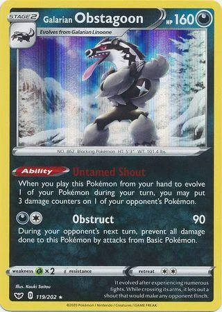 Obstagoon de Galar 119/202