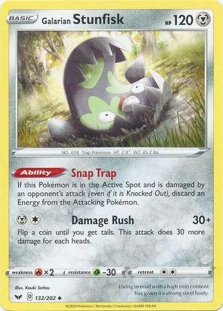 Stunfisk de Galar 132/202