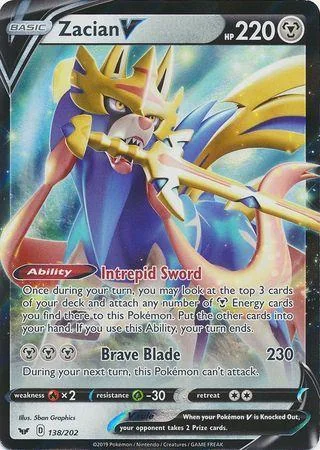 Zacian-V 138/202