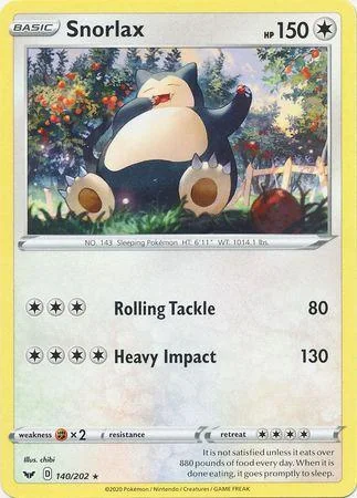 Snorlax 140/202