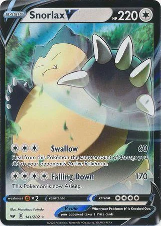 Snorlax-V 141/202