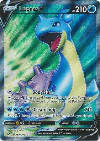Lapras-V 189/202