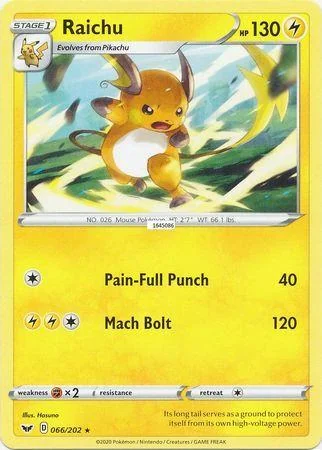 Raichu 66/202