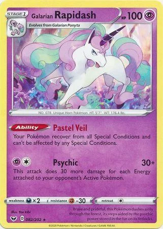 Rapidash de Galar 82/202