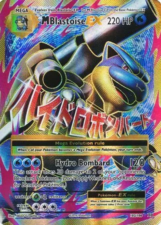 M Blastoise-EX 102/108