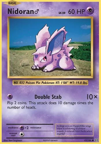 Nidoran Macho 43/108