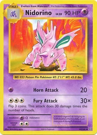 Nidorino 44/108