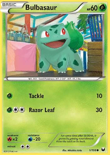 Bulbasaur 1/108