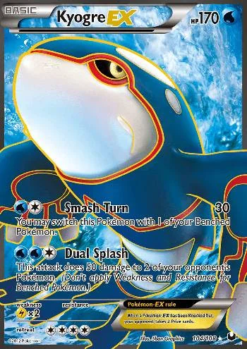 Kyogre-EX 104/108