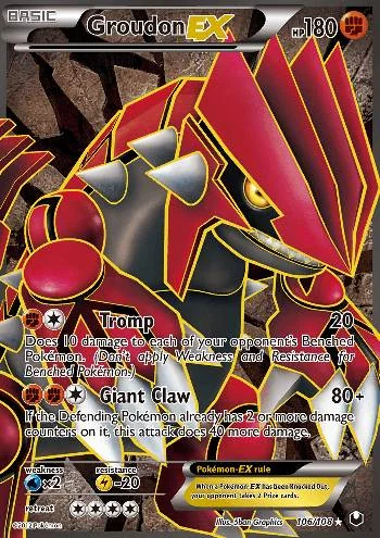 Groudon-EX 106/108