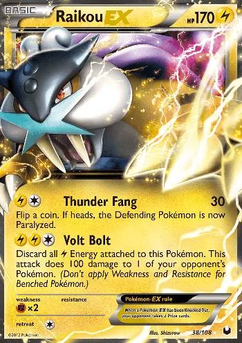 Raikou-EX 38/108