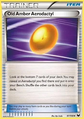Âmbar Velho de Aerodactyl 97/108