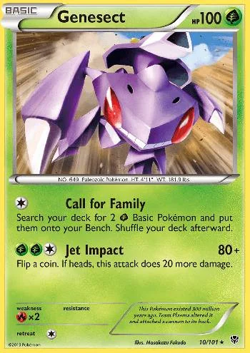 Genesect 10/101