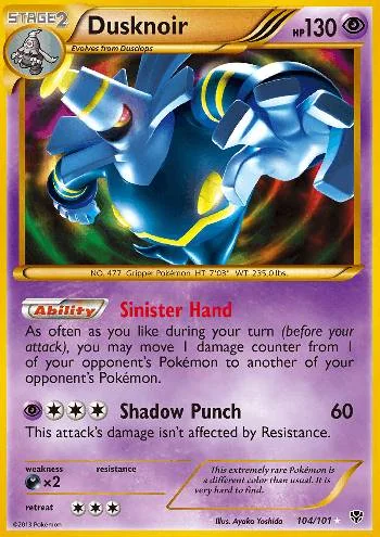 Dusknoir 104/101