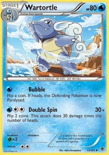 Wartortle 15/101