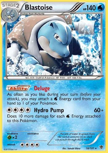 Blastoise 16/101