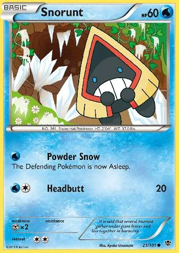 Snorunt 21/101