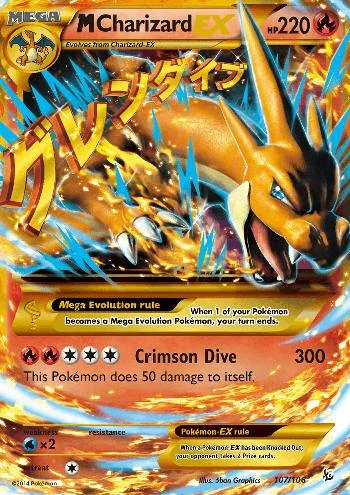 M Charizard-EX 107/106